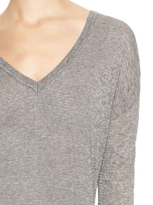 DKNYPURE V-NECK PULLOVER