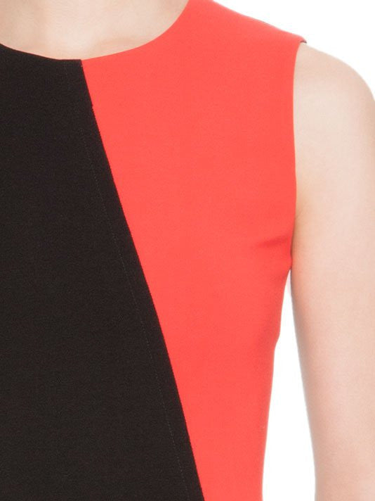 COLOR BLOCK SHEATH DRESS