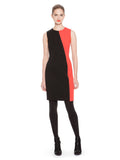 COLOR BLOCK SHEATH DRESS